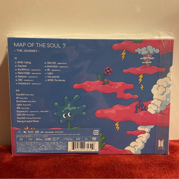 BTS Map Of the Soul 7: The Journey Version B Japanese Limited Edition - Picture 2 of 4